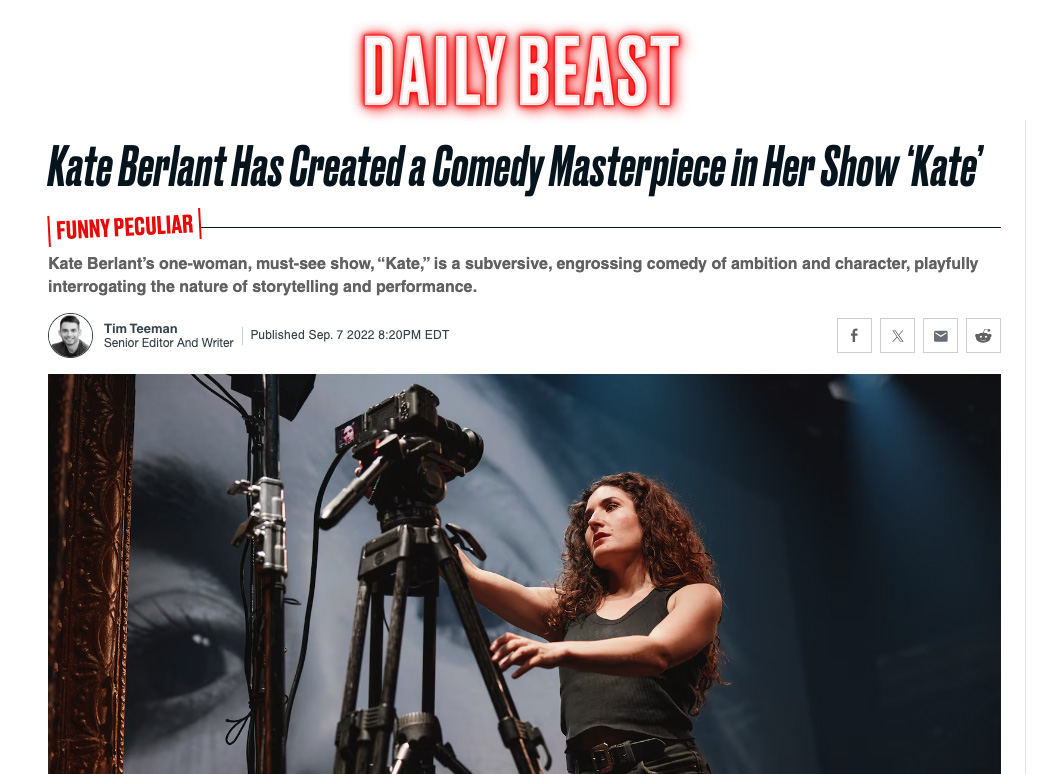 Lucille Lortel Foundations Daily Beast Kate