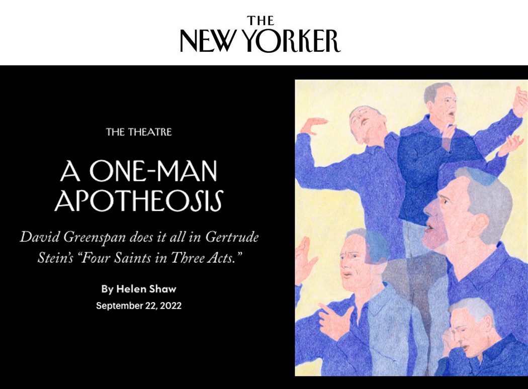 Lucille Lortel Foundations The New Yorker Four Saints